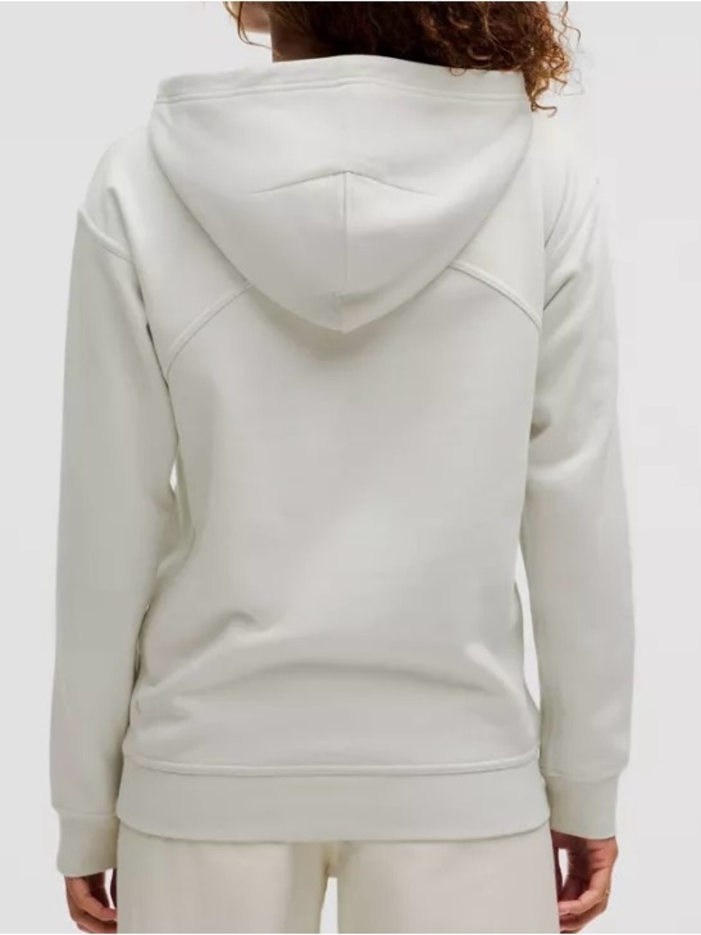 NWT Lululemon Women’s All Yours Hoodie Terry Pullover Size 6 Vapor Grey - Picture 11 of 11